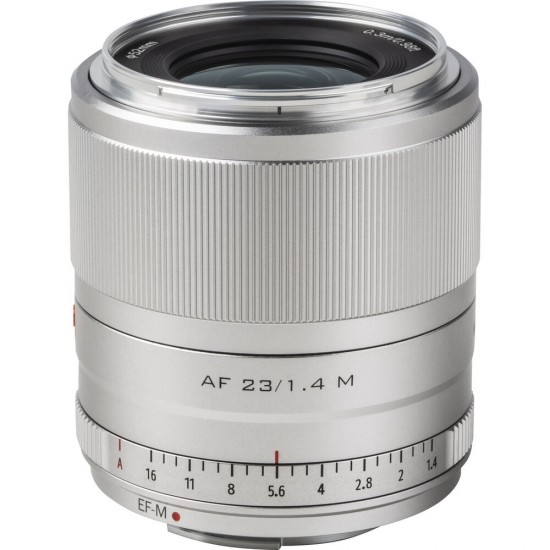 Viltrox AF 23mm f/1.4 STM Lens (Canon EF-M) Silver Viltrox AF 23mm f/1.4 STM Lens (Canon EF-M) Silver