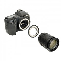 Kiwifotos LMA-NK_EOS (II) Nikon Lensi Canon Gövdede Kullanım Adaptörü 