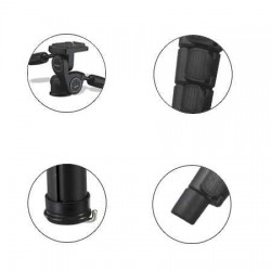 Benro A-600-FHD3 Magnesium Tripod 3 Kollu Kafa ile