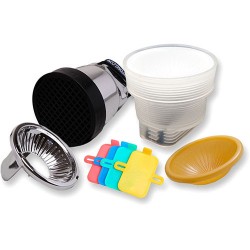 Gary Fong LSC-PRO Lightsphere® Collapsible, AmberDome, ChromeDome, PowerSnoot, Gels