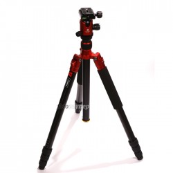 Digipod A-2840FM Profesyonel Tripod (Kırmızı)