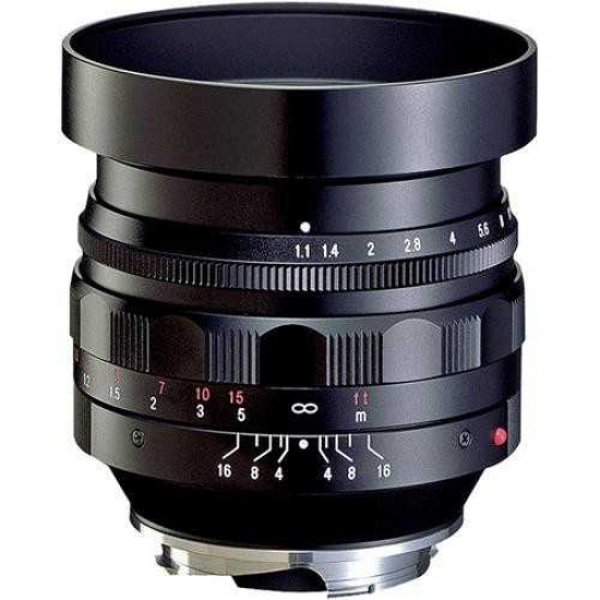 Voigtlander Nokton 50mm f/1.1 Lens M-Mount Lens