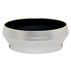 JJC LH-J48B Gümüş Parasoley (Olympus 17mm Uyumlu)