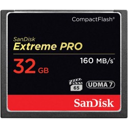Sandisk 32 GB Extreme PRO CF Kart 1067x 160 mb/s