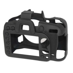 EasyCover Silikon Kılıf (Nikon D7100 / D7200 Siyah)