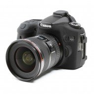 EasyCover Silikon Kılıf (Canon EOS 70D Siyah)