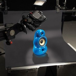 Colormatt 100x130 Coal PVC Fon