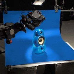 Colormatt 100x130 Royal Blue PVC Fon