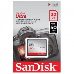 Sandisk 32 GB Ultra CF Kart 