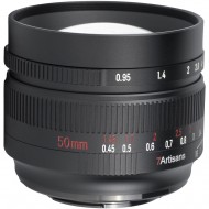 7Artisans 50mm F0.95 Sony (E Mount) MF APS-C Lens Siyah 