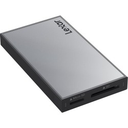 Lexar Professional Workflow UHS-II SD/micro SD Card Reader Lexar Professional Workflow UHS-II SD/micro SD Card Reader