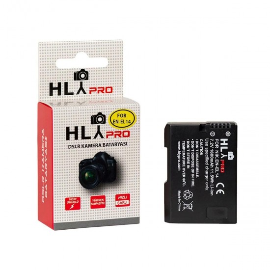 Hlypro Nikon EN-EL14 Batarya