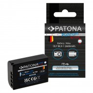PATONA 1372 Platinum Battery with USB-C Input OM SYSTEM BLX-1 OM-1 / OM-1 MARK 2