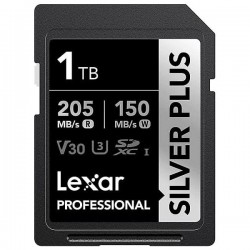 Lexar 1 TB Professional SILVER PLUS UHS-I SDXC Memory Card