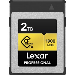 Lexar 2TB Professional CFexpress Type B Card GOLD Series