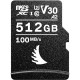 Angelbird 512GB AV Pro V30 UHS-I microSDXC Memory Card 100mb/s