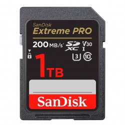 Sandisk 1 TB Extreme Pro SDXC Class 10 Kart 200 mb/s