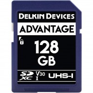 Delkin Devices 128GB Advantage UHS-I V30 SDXC Hafıza Kartı 100mb/s