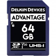 Delkin Devices 64GB Advantage UHS-I V30 SDXC Hafıza Kartı 100mb/s