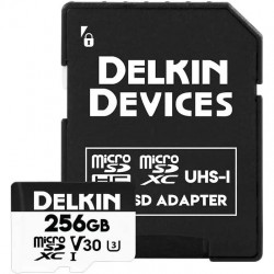 Delkin Devices 256GB Hyperspeed V30 UHS-I MicroSDXC Hafıza Kartı
