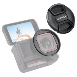 Neewer Insta360 Ace pro 1/2 Uyumlu 49mm Filtre Adaptör ve Lens Kapağı